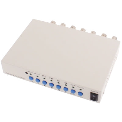CCTV Color Quad Security Video 4 Channel Processor Divider(White), 4 Channel Processor CCTV Color Quad Security Video 4 Channel Processor Divider(White), 4 Channel Processor